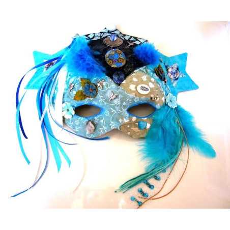 IDEES CREATIVES : Idée créative - Décorez votre masque pour Mardi Gras, par Nohell