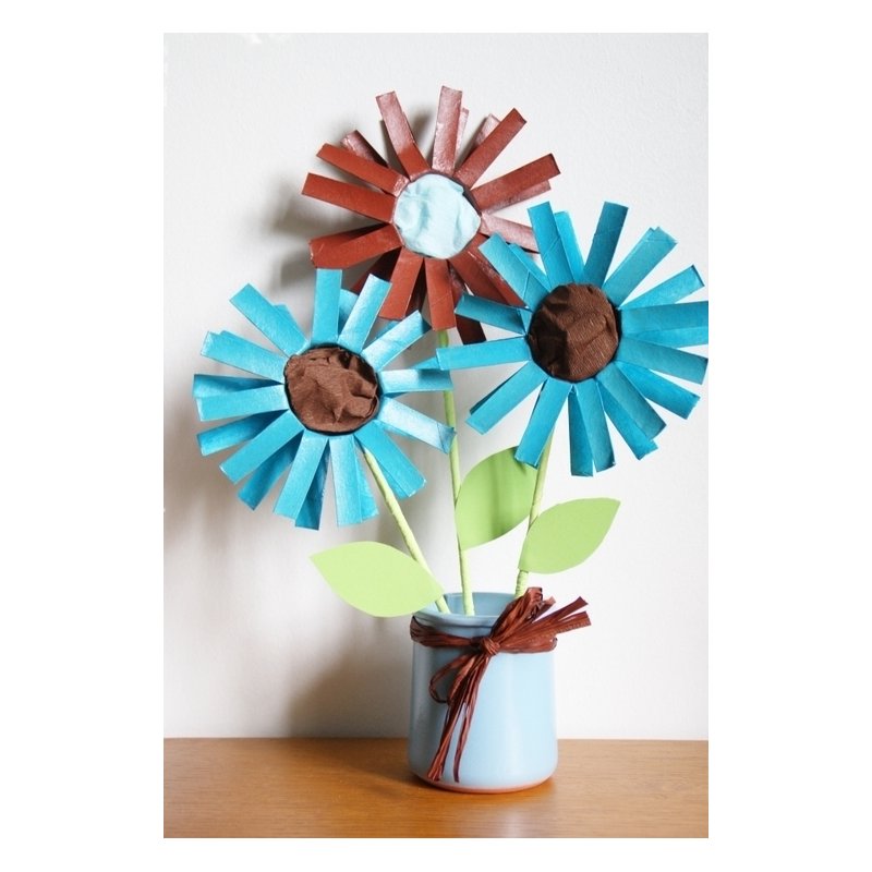 Kit Création Bouquet De Fleurs En Tissu Pour Enfants 3-8 Ans - Machine à Fleurs Incluse, Activité Manuelle Créative