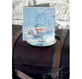 IDEES CREATIVES : Tuto : Réaliser une pochette CD globe-trotter par Toga