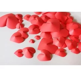IDEES CREATIVES : Tuto : Réaliser des coeurs en relief, par Madiwi