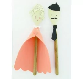 IDEES CREATIVES : Tuto : Réaliser des marionnettes avec des cuillères, par Madiwi