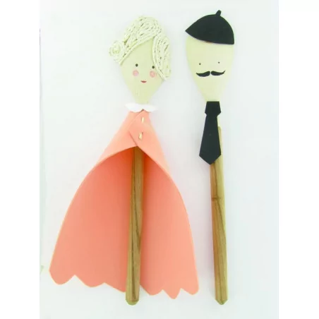 IDEES CREATIVES : Tuto : Réaliser des marionnettes avec des cuillères, par Madiwi