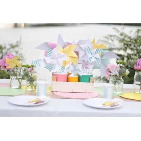 IDEES CREATIVES : Tuto : Réaliser un centre de table champêtre, par Mymy Cracra