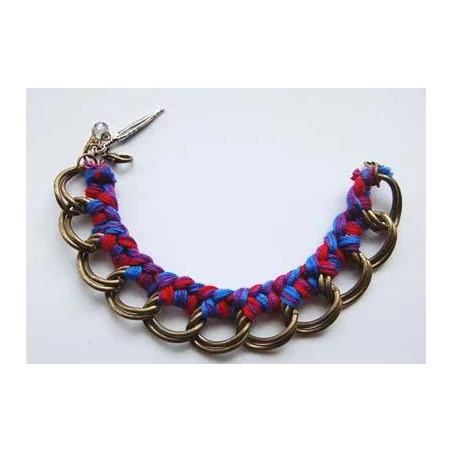 IDEES CREATIVES : Tuto : Réalisez un bracelet tressé, par Madiwi