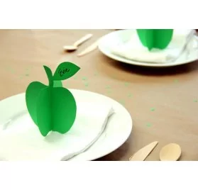 IDEES CREATIVES : Tuto : Réalisez un marque-places pomme, par Madiwi