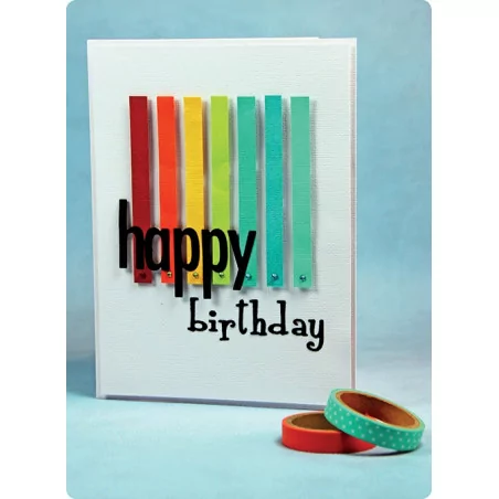 IDEES CREATIVES : Tuto : Réaliser une carte d'anniversaire, par Toga