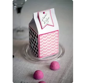 IDEES CREATIVES : Tuto : Réaliser une boîte à lait cadeau, par Toga