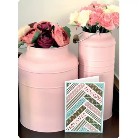 IDEES CREATIVES : Tuto : Réaliser une carte chevron, par Toga
