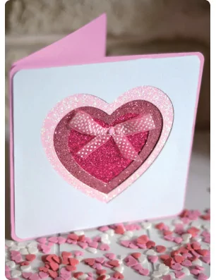 IDEES CREATIVES : Tuto : Réaliser une carte coeur, par Toga