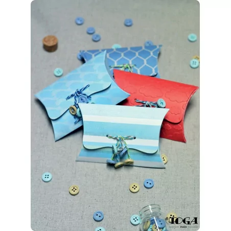 IDEES CREATIVES : Tuto : Réaliser une boîte cadeau, par Toga