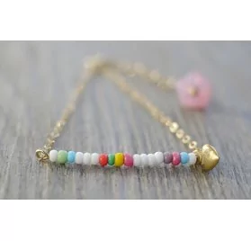 IDEES CREATIVES : Tuto : Réaliser un bracelet coloré, par J'adore le DIY