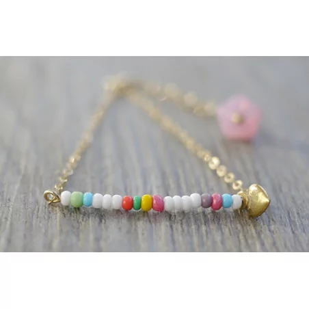 IDEES CREATIVES : Tuto : Réaliser un bracelet coloré, par J'adore le DIY