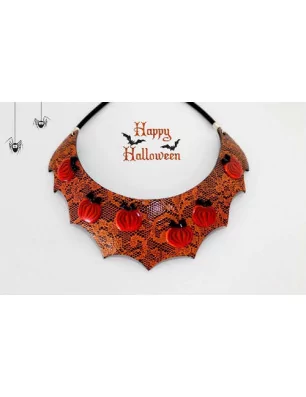 IDEES CREATIVES : Tuto : Réalisez un collier pour halloween, par Cernit