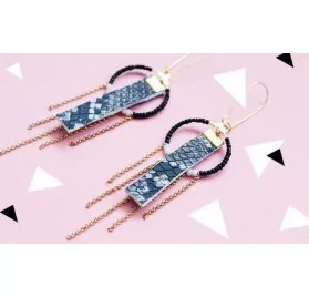 IDEES CREATIVES : Tuto : Réaliser des boucles d'oreilles originales, par Gwladys