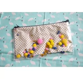 IDEES CREATIVES : Tuto : Réaliser une pochette doublée, par The Camelia
