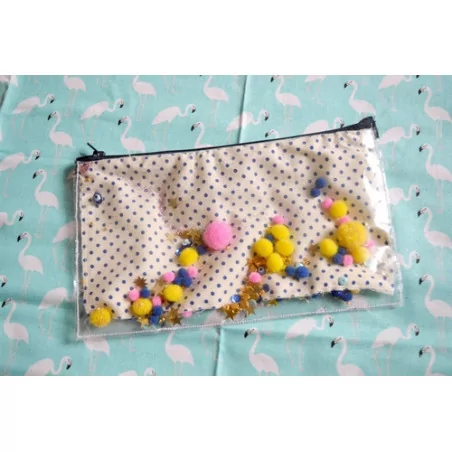 IDEES CREATIVES : Tuto : Réaliser une pochette doublée, par The Camelia