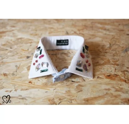 IDEES CREATIVES : Tuto : Réaliser un col bijoux, par The Creative Contente