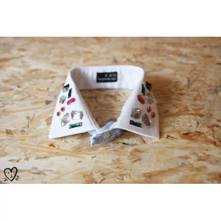 IDEES CREATIVES : Tuto : Réaliser un col bijoux, par The Creative Contente