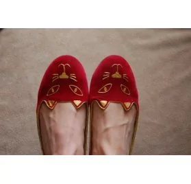 IDEES CREATIVES : Tuto : Réaliser des slippers chat, par The Camelia