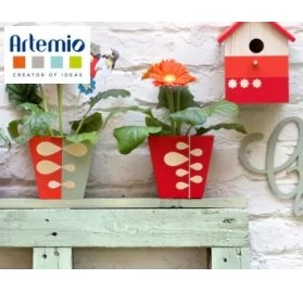 IDEES CREATIVES : Tuto : Réaliser des décos pour pot de fleur, par Artemio