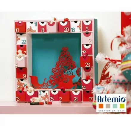 IDEES CREATIVES : Tuto : Réaliser un calendrier de l'avent, par Artemio IDEES CREATIVES : Tuto : Réaliser un calendrier de l'avent, par Artemio
