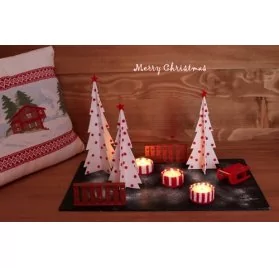 IDEES CREATIVES : Tuto : Réalisez une déco de Noël, par Cernit