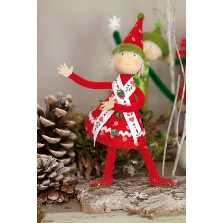 IDEES CREATIVES : Tuto : Réaliser un lutin de Noël, par Artemio