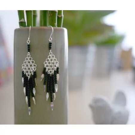 IDEES CREATIVES : Tuto : Réaliser des boucles d'oreilles orientales, par J'adore le DIY