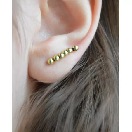 IDEES CREATIVES : Tuto : Réaliser des boucles d'oreilles manchette, par The Camelia