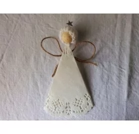 IDEES CREATIVES : Tuto : Réaliser un ange de Noël, par Fil de soi
