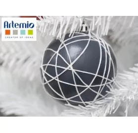 IDEES CREATIVES : Tuto : Réaliser des boules de Noël personnalisées, par Artemio