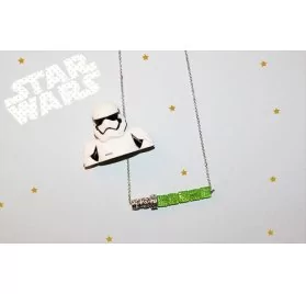IDEES CREATIVES : Tuto : Réaliser un collier Star Wars, par Gwladys