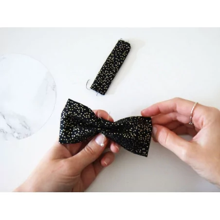 IDEES CREATIVES : Tuto : Réaliser un noeud papillon, par Kit by Klo