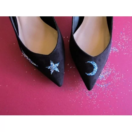 IDEES CREATIVES : Tuto : Réaliser des escarpins de l'espace, par A Cardboard Dream
