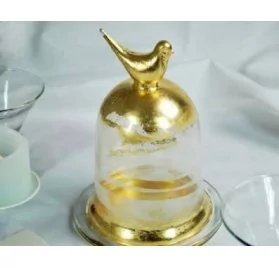IDEES CREATIVES : Tuto : Réaliser une cloche à dorures, par Pébéo