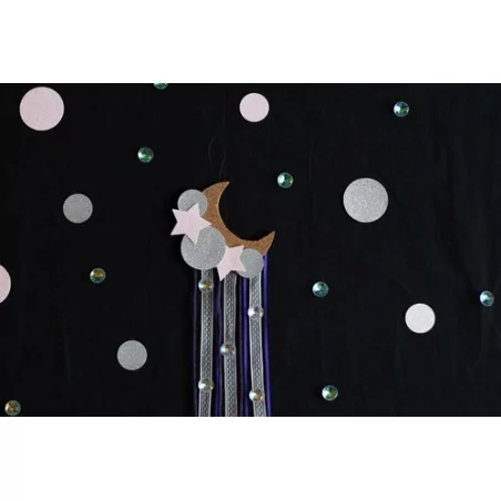 IDEES CREATIVES : Tuto : Réaliser un attrape-rêves lunaire, par Mymy Cracra