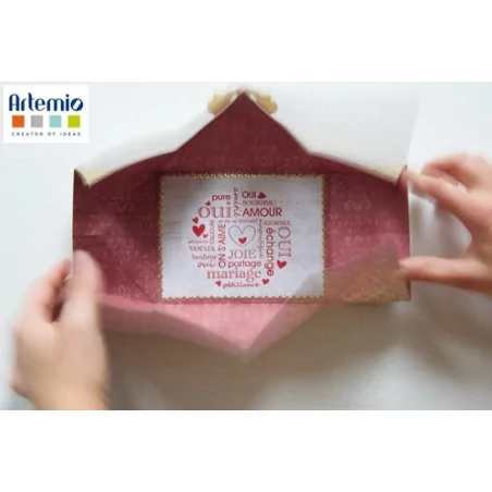 IDEES CREATIVES : Tuto : Réaliser une carte de Saint Valentin, par Artemio