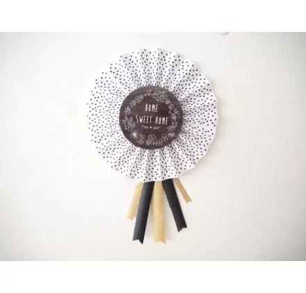 IDEES CREATIVES : Tuto : Réaliser des cocardes déco, par Asaline