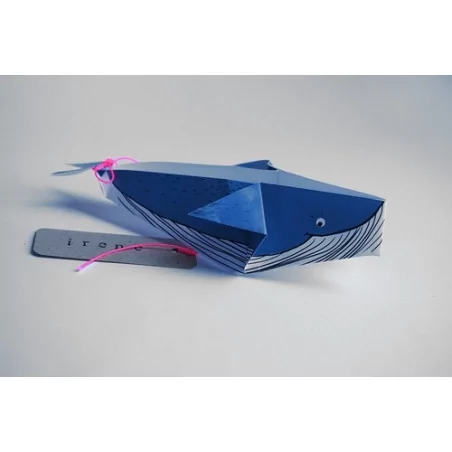 IDEES CREATIVES : Tuto : Réaliser une baleine origami, par Mini Reyve