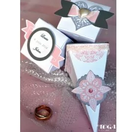 IDEES CREATIVES : Tuto : Réaliser une boite à dragées, par Toga