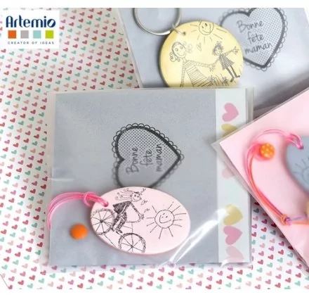 IDEES CREATIVES : Vidéo - Réaliser un porte-clefs personnalisé, par Artemio