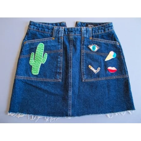 IDEES CREATIVES : Tuto : Réaliser une jupe à patch, par A Cardboard Dream