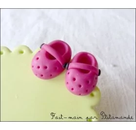 IDEES CREATIVES : Tuto : Réaliser des crocs en pâte polymère, par Ptitamande