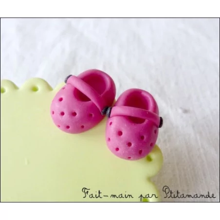 IDEES CREATIVES : Tuto : Réaliser des crocs en pâte polymère, par Ptitamande