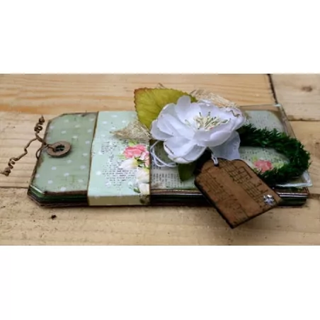 IDEES CREATIVES : Tuto : Réaliser un mini-album en tags, par Françoise