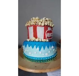 IDEES CREATIVES : Tuto : Réaliser un gâteau pop-corn, par Mely