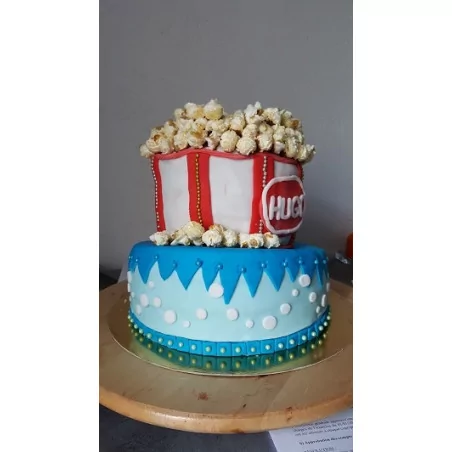IDEES CREATIVES : Tuto : Réaliser un gâteau pop-corn, par Mely