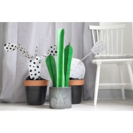 IDEES CREATIVES : Tuto : Réaliser un cactus en carton, par La Valise Caramel