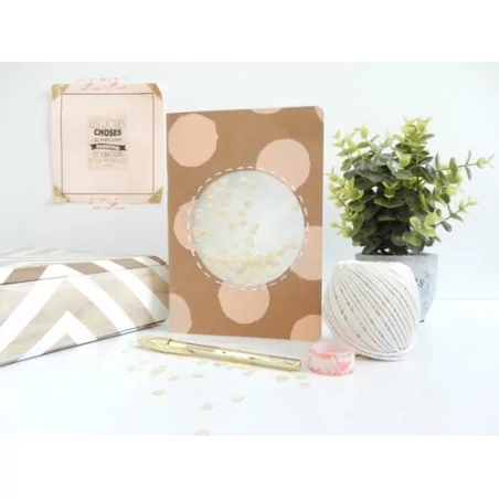 IDEES CREATIVES : Tuto : Réaliser un carnet à sequins, par Mon Carnet Deco