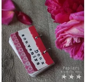 IDEES CREATIVES : Tuto : Réaliser un mini-album pour la fête des pères, par Laure